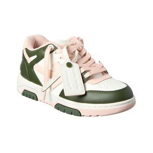 Off-White™ Out Of Office Leather Sneaker, Pink